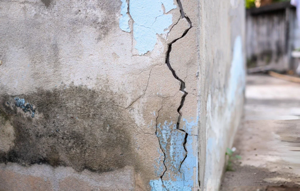 Cracked wall structural repair in Osprey, FL