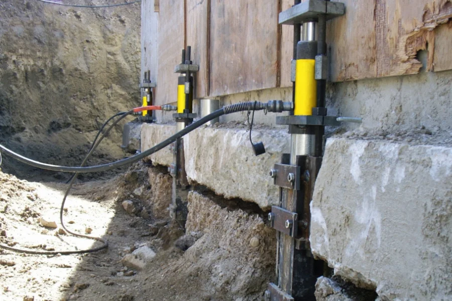 Injection pier installation in Osprey, FL