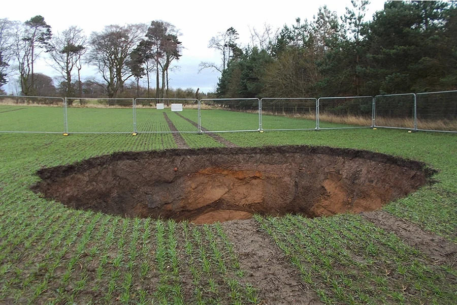 Sinkhole remediation in Osprey, FL
